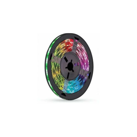 Tira De 300 LED RGB 5050 Impermeable 5m 12V Alta Calidad Uso Rudo Luces