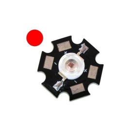 Led SMD 3W Rojo Con Disipador