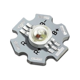 Led SMD 3W RGB Con Disipador 6 Pines Acuario Pecera