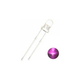 LED Rosa Ultrabrillante 5mm