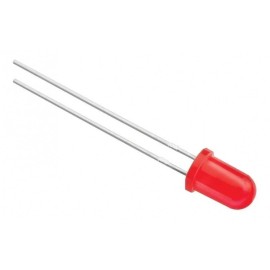 Led Opaco 3mm Rojo