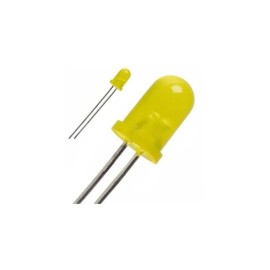 Led Opaco 3mm Amarillo